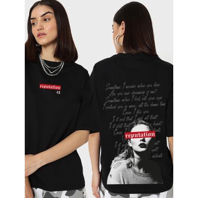 Hikabae: Hikabae Women Cotton Printed | Taylor Swift - Anti